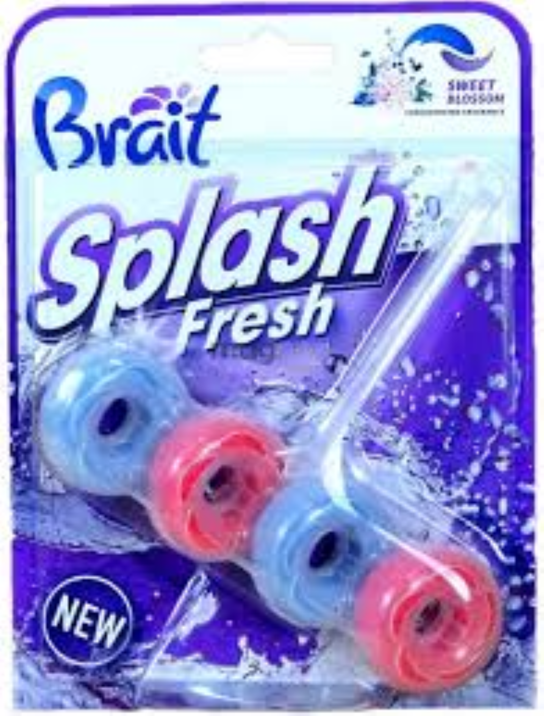 BRAIT TOILET RINGS SPLASH SWEET BLOSSOM 40G